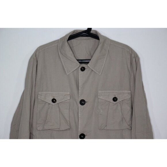 Anglo Italian Mens 50 Made In Italy Unstructured Jacket Rare C894 - Picture 2 of 7